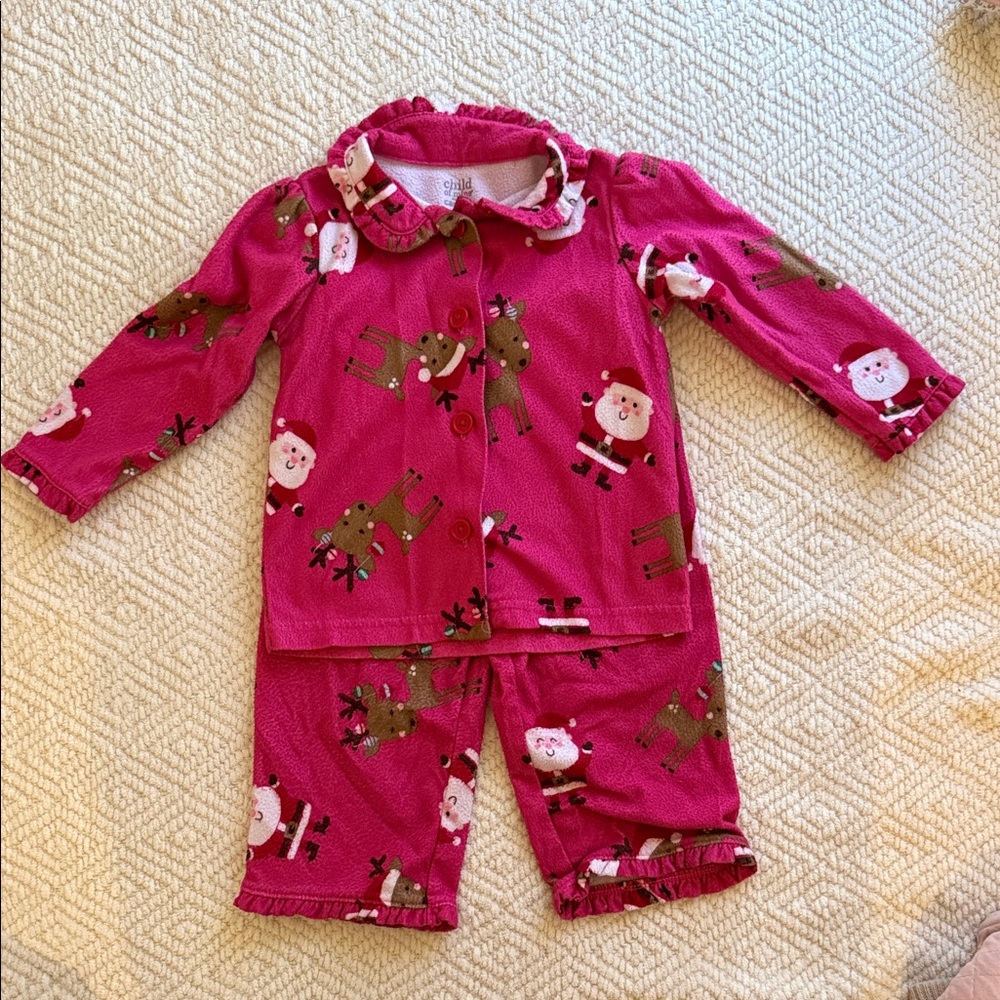 Carter's Santa & Reindeer Pajama Set